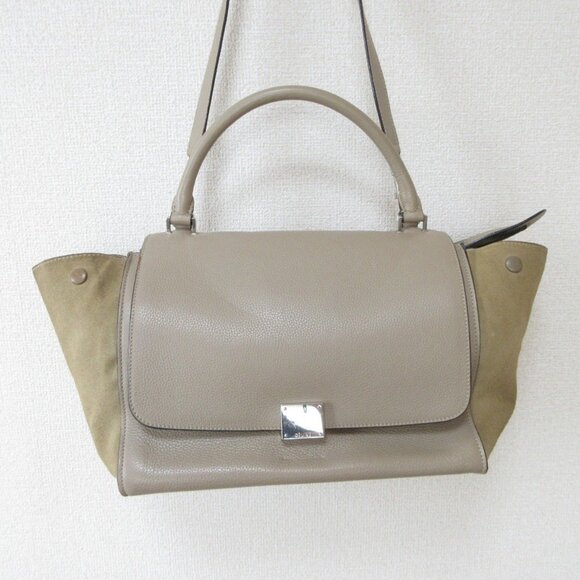 CELINE Beige Shoulder Bag - Picture 1 of 16